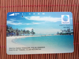 Phonecard Indonesia Used 100 Units  Used Rare - Indonesia