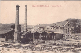 "/" - Gard - 30 - La Grand Combe - Mines - Houillères Du Bassin Des Cévennes - Usine Electrique - La Grand-Combe