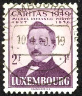 Luxembourg Sc# B153 Used 1949 4fr+2fr Michel Rodange - Used Stamps