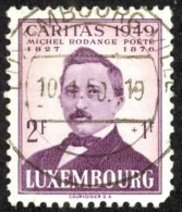 Luxembourg Sc# B153 Used 1949 4fr+2fr Michel Rodange - Gebraucht