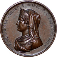 1841 REGNO DUE SICILIE: MARIA CRISTINA BORBONE INUMAZIONE CARLO FELICE AD ALTACOMBA INC. GALEAZZI QFDC - Royaux/De Noblesse