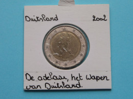 2002 F - 2 Euro > Adelaar, Wapen Van Duitsland ( Zie / Voir / See > DETAIL > SCANS ) Germany / Duitsland ! - Germania