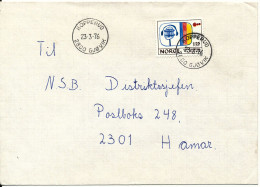 Norway Cover Kopperud 23-3-1976 Single Franked - Storia Postale