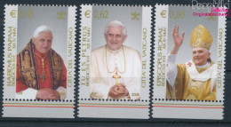 Vatikanstadt 1517-1519 (kompl.Ausg.) Postfrisch 2005 Papst Benedikt XVI. (10301525 - Nuevos