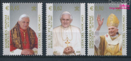 Vatikanstadt 1517-1519 (kompl.Ausg.) Postfrisch 2005 Papst Benedikt XVI. (10301529 - Ungebraucht