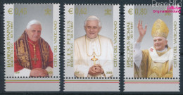 Vatikanstadt 1517-1519 (kompl.Ausg.) Postfrisch 2005 Papst Benedikt XVI. (10301548 - Ungebraucht