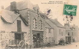 Derval * Vue Des Magasins De Cycles J. BARRE * Commerce Cycle Mécanicien Répérateur Vélo * Villageois - Derval