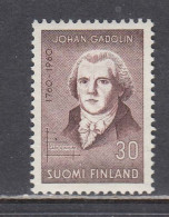 Finland 1960 - Johan Gadolin, Chemist, Mi-Nr. 519, MNH** - Nuovi