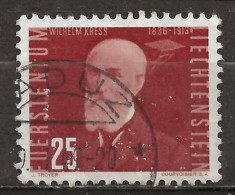 LIECHTENSTEIN: Obl., PA N° YT 27, TB - Air Post