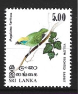 SRI LANKA. N°530 De 1979. Barbu à Front D'or. - Spechten En Klimvogels