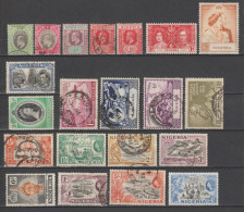 NIGERIA - 1903/1953 - LOT **/*/OB MNH/MLH/USED - COTE = 36.5 EUR - - Nigeria (...-1960)