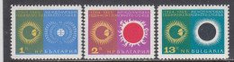 Bulgaria 1965 - International Years Of The Calm Sun, Mi-Nr. 1589/91, MNH** - Ungebraucht