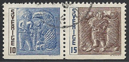 Schweden, 1967, Michel-Nr. 580-581 Du, Gestempelt - Oblitérés