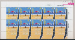 Israel 1643Klb Kleinbogen (kompl.Ausg.) Postfrisch 2001 Küstenschutz (10331686 - Unused Stamps (without Tabs)