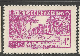 ALGERIE COLIS POSTAUX  N° 156a NEUF** LUXE SANS CHARNIERE  / Hingeless  / MNH - Parcel Post