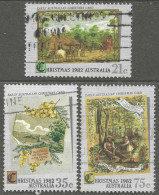 Australia. 1982 Christmas. Used Complete Set. SG 856-8 - Oblitérés