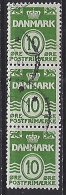 Denmark 1950-62  Wavy Lines (o) Mi.328 Y - Oblitérés