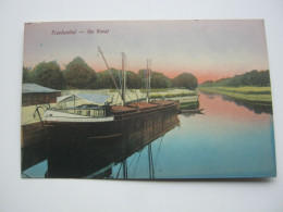 FRANKENTHAL , Kanal  , Schöne Karte Um 1910 - Frankenthal