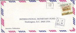 Australia 1988 Early Years C.37 Parramatta Solo Underfranked AirmailCV Victoria 22may88 To USA With  Tax PMK - Port Dû (Taxe)