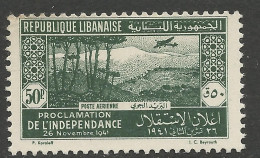 GRAND LIBAN  PA N° 81 NEUF** SANS CHARNIERE  / Hingeless  / MNH - Poste Aérienne