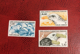 TAAF Antarctique Française 1986 3v Neuf MNH ** YT 208 / 210 Pájaro Bird Pássaro Vogel Ucello French Antarctic Territory - Möwen