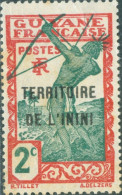 ININI, PAESAGGI, LANDSCAPE, 1932-1938, FRANCOBOLLI NUOVI (MLH*) Mi:FR-INI 2, Scott:FR-INI 2, Yt:FR-INI 2 - Ongebruikt