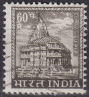 1967 Indien ° Mi:IN 437X, Sn:IN 417, Yt:IN 229, Somnath Temple (13th Century) - Gebruikt