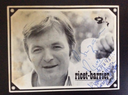 RICET-BARRIER - Barclay - Carte Tachée - Zangers & Muzikanten