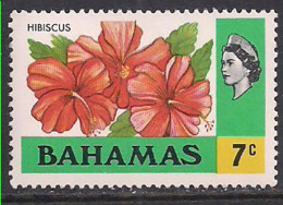 Bahamas 1971 QE2 7c  Flowers SG 365 MNH ( G1340 ) - 1963-1973 Ministerial Government