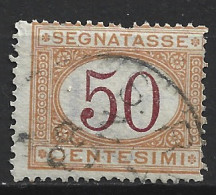 ITALIE TAXE 10 Oblitéré Côte 1 € - Postage Due