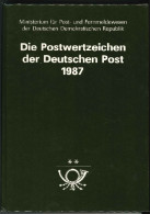 Die Postwertzeichen Der Deutschen Post 1987. - Livres Anciens