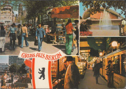 D-12... Berlin - Ansichten - Kurfürstendamm Mit Händler - Flohmarkt Nollendorfplatz - Kongreßhalle - Lankwitz