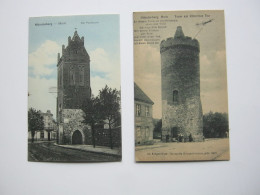 MÜNCHEBERG , 2 Schöne Karten Um 1915 - Müncheberg