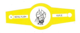 9) Bague De Cigare Série Tintin Jaune Blanche Royal Flush Kuifje Le Maharadjah De Rawhajpoutalah Superbe.Etat - Advertentie