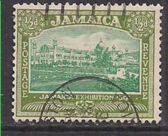 Jamaica 1920 KGV 1/2d Green & Blue Used Exhibition SG 78 ( E75 ) - Jamaïque (...-1961)