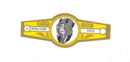 13) Bague De Cigare Série Tintin Jaune Dorée Royal Flush Kuifje Abdallah En Superbe.Etat - Advertentie