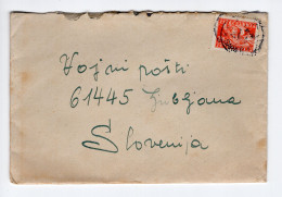 1948. YUGOSLAVIA,SARAJEVO TO SLOVENIA,LJUBLJANA MILITARY POST,COVER - Briefe U. Dokumente