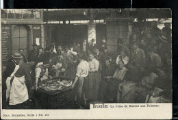 Carte écrite : 23/05/1901 - Bruxelles : La Criée Du Marché Aux Poissons - Unclassified