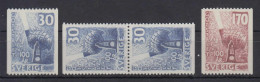 Sweden 1958 - Michel 441-442 MNH ** - Unused Stamps