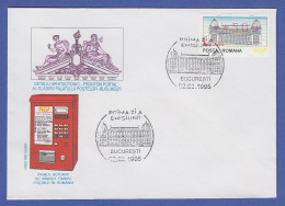 Rumänien ATM **500 Auf Offiziellem FDC Mit Sonder-O Bukarest 02.03.1995 - Timbres De Distributeurs [ATM]