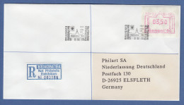 Südafrika FRAMA-Sonder-ATM Benoni'94 VS-Ausgabe Hoher Wert 3,50 Auf R-Brief - Frankeervignetten (Frama)