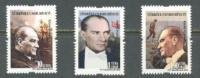 2014 TURKEY OFFICIAL POSTAGE STAMPS ON THE THEME OF ATATURK MNH ** - Timbres De Service