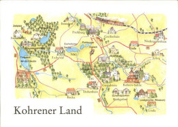 72049006 Kohren-Sahlis Uebersichtskarte Kohrener Land Zeichnung Graichen Kohren- - Kohren-Sahlis