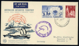 1957, Australische Gebiete In Der Antarktis, 1 U.a., Brief - Autres & Non Classés