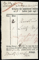 Altdeutschland Württemberg - Lettres & Documents