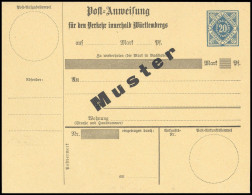 1911, Altdeutschland Württemberg, ADU 13 A M, Brief - Postwaardestukken