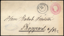 1866, Altdeutschland Baden, U 12, Brief - Postal  Stationery