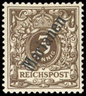 1900, Deutsche Kolonien Marianen, 1 II, * - Isole Marianne