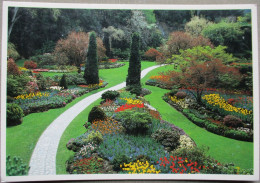 CANADA BRITISH COLUMBIA VICTORIA BUTCHART GARDENS CARD POSTKARTE ANSICHTSKARTE CARTOLINA POSTCARD CARTE POSTALE - Huntsville