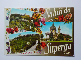 TORINO  "Saluti Da Superga" - Mehransichten, Panoramakarten